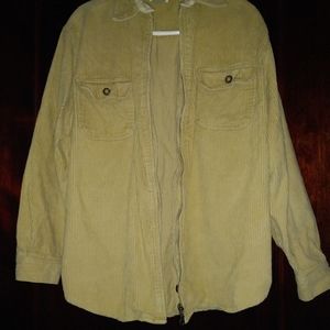 Ki-ko-mo: Tan Collared Long Sleeve Jacket/Shirt